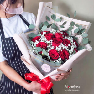 ช่อดอกกุหลาบ FloralsMe