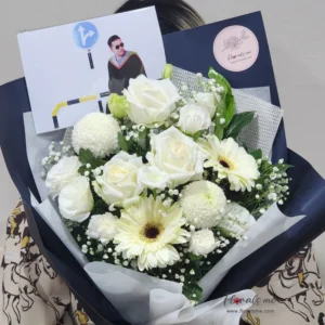 ช่อดอกไม้วันวาเลนไทน์