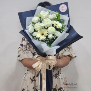 ช่อดอกไม้วันวาเลนไทน์