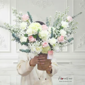 FBB-15 CANDY PASTEL BOX จัดทรงปีกนกอลังการ ของขวัญวาเลนไทน์